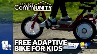 Kids with special needs can get free adaptive bikes