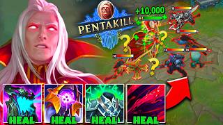 Vladimir but I can out-heal your ENTIRE team 1v5 and get a PENTAKILL! (MAX HEAL VLAD)
