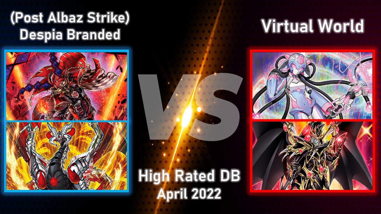 Dueling Book🥇High Rated🥇Duel: Despia Branded (post albaz strike) vs Virtual World
