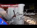 Cara pembuatan ice carving