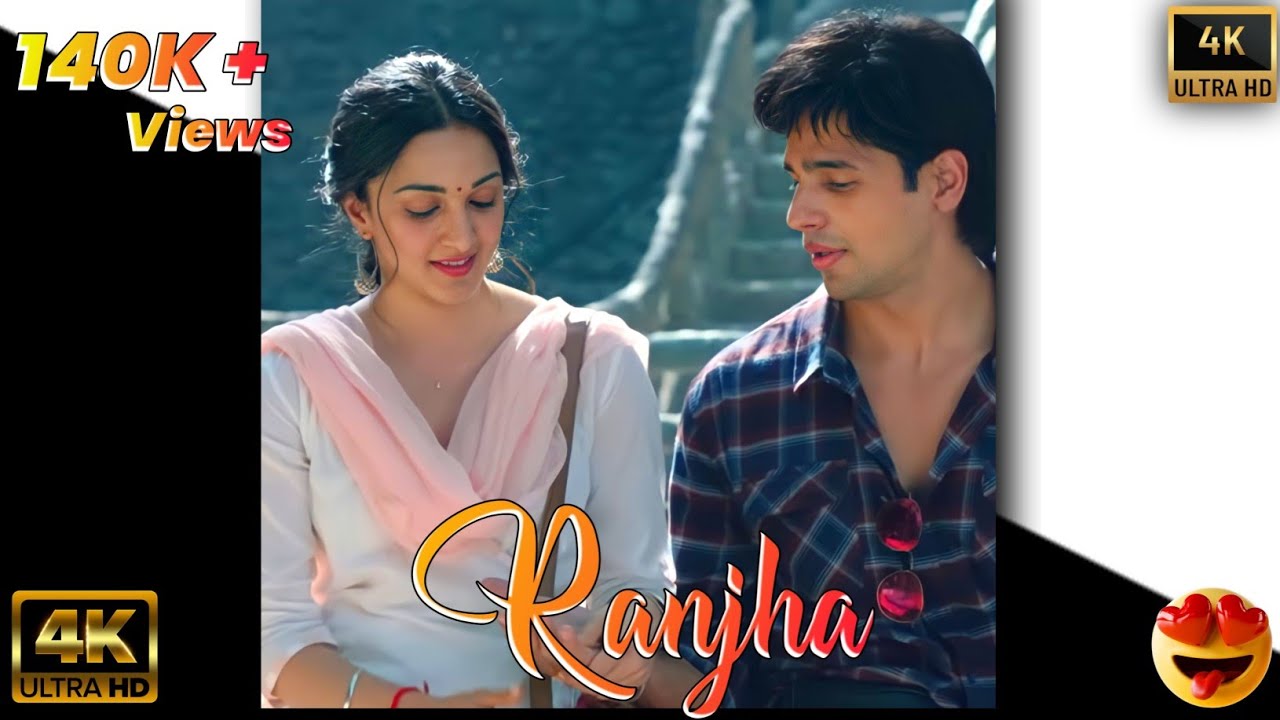 Sher Ranjha Ranjha Song 🎵 | Shershaah Movie | Full Screen 4k Whatsapp status ♥ ...