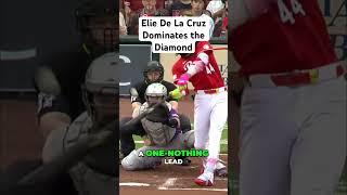 Elie De La Cruz Dominates the Diamond #shorts #reds #mb