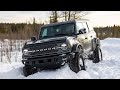 2021 Bronco 4x4 Snow Wheeling Round 2