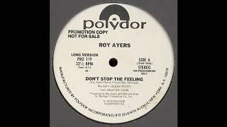 ROY AYERS: "DON'T STOP THE FEELING" [Paul Simpson Special Disco Version]