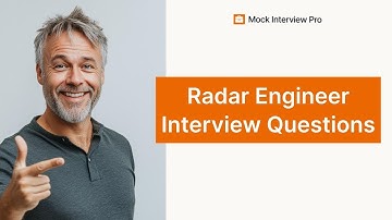 Most Common Radar Engineer Interview Questions