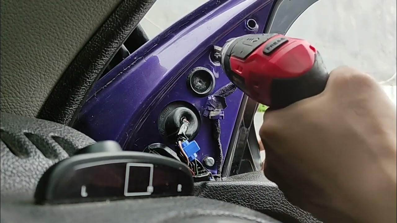 Cara lepas spion peugeot 206 how to replace of mirror peugeot 206