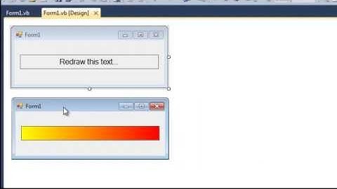 Practical VB.NET Tutorial- Drawing String On Label