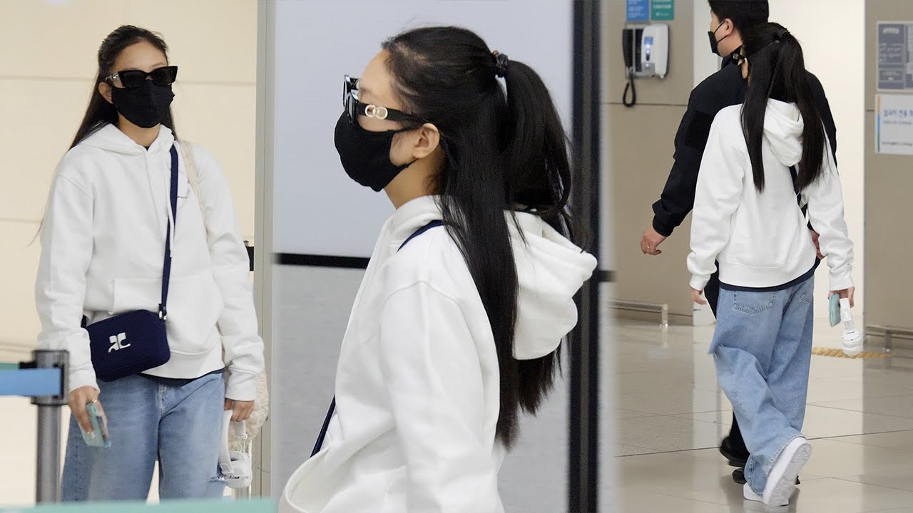220312 블랙핑크 제니(BLACKPINK JENNIE) 입국 4K 직캠 ｜인천공항