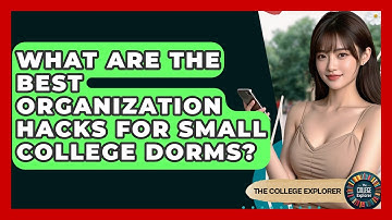 What Are The Best Organization Hacks For Small College Dorms? - The College Explorer