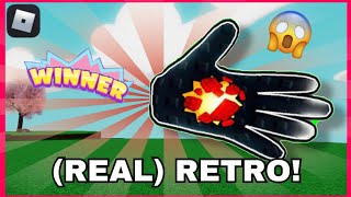 Slap Battles - How to ACTUALLY get Retro Glove + ''PAKOUR PWNER'' BADGE! [ROBLOX]