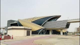 Around Al Jadaf Metro Station in Dubai - Jan.2023