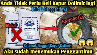 Selamat Tinggal Kapur Dolimit Aku sudah menemukan Penggantimu !! Cukup 3 bahan ini saja