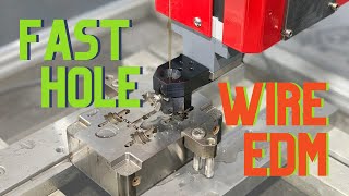Fast Hole and Wire EDM | Learn to Burn