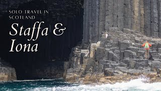 FINGALS CAVE, PUFFINS, IONA ABBEY || Scotland Campervan Trip - Day 20