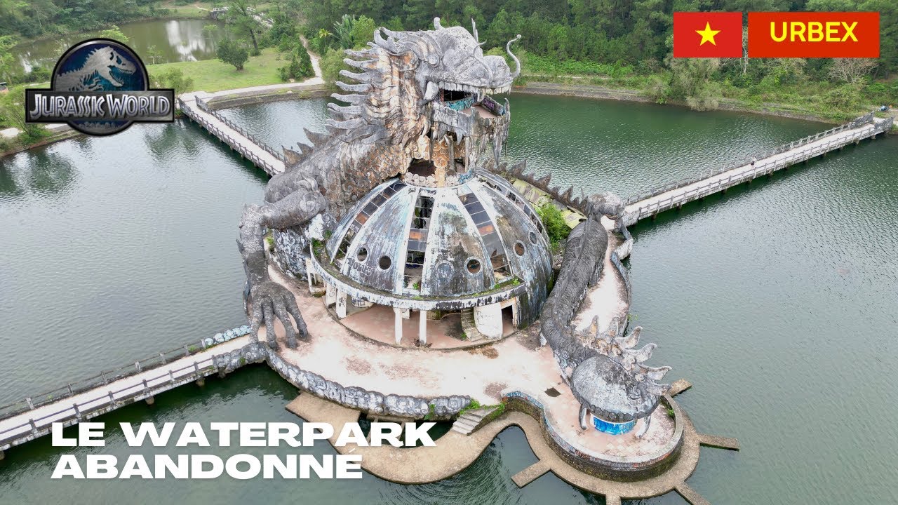On visite un ÉNORME waterpark abandonné avec un dragon gigantesque
