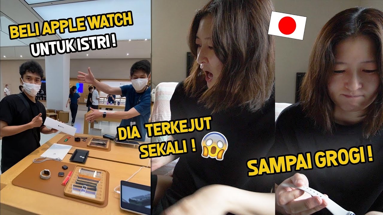 HADIAH JAM TANGAN SPECIAL UNTUK ISTRI TERCINTA !! DIA TERKEJUT BANGET !