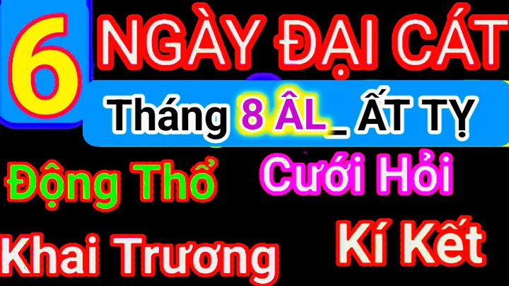 LỊCH NGÀY TỐT Tháng 8 ÂM LỊCH Năm 2025| Khai Trương, Cưới Hỏi, Động Thổ..| Cậu Thành Tử Vi_ Tướng Số