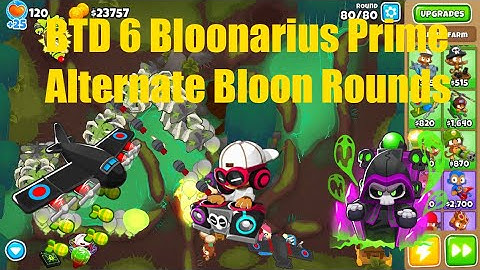 BTD 6 - Bloonarius Prime Alternate Bloon Rounds