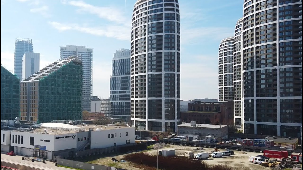 🇸🇰  Bratislava (Slovakia) Highrise buildings/Výškové budovy v Bratislave/ Downtown area