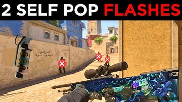 2 Useful Self Pop Flashes on EVERY MAP