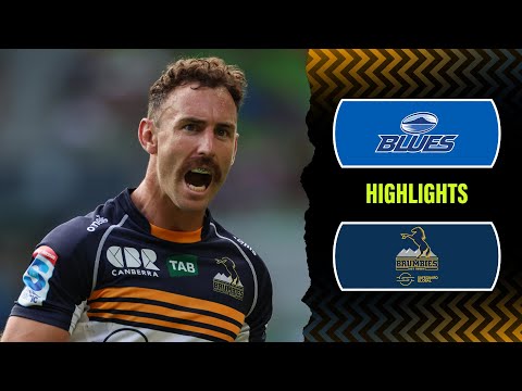 Super Rugby Pacific 2023 | Blues v Brumbies Rd 2 Highlights