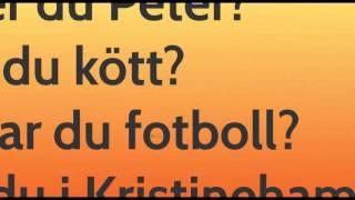 Kortsvar - grammatik för sfi