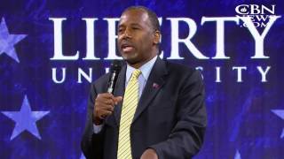 Carson Addresses National Debt, Taxes at Liberty U.