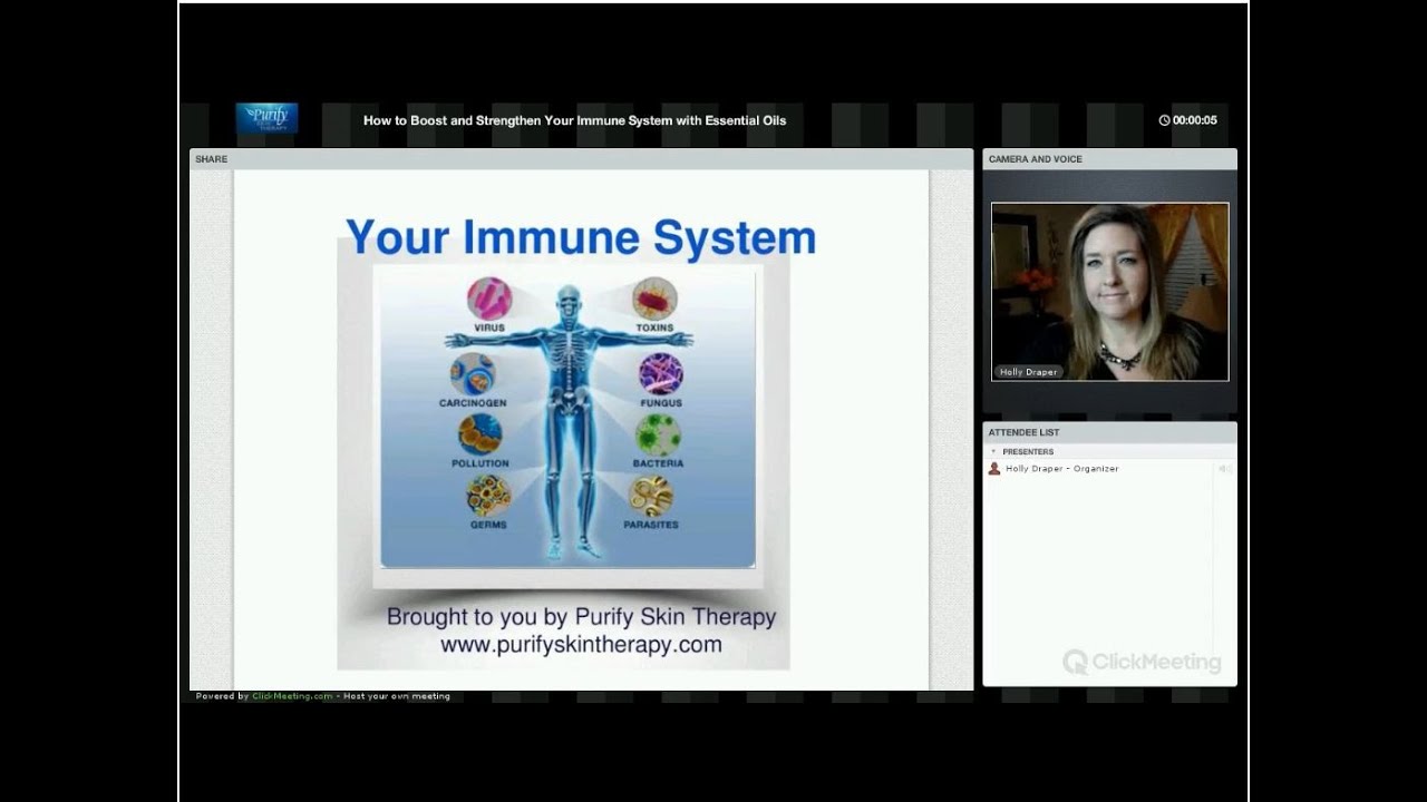 The Immune System & Essenital Oils by a Certified Aromatherapist