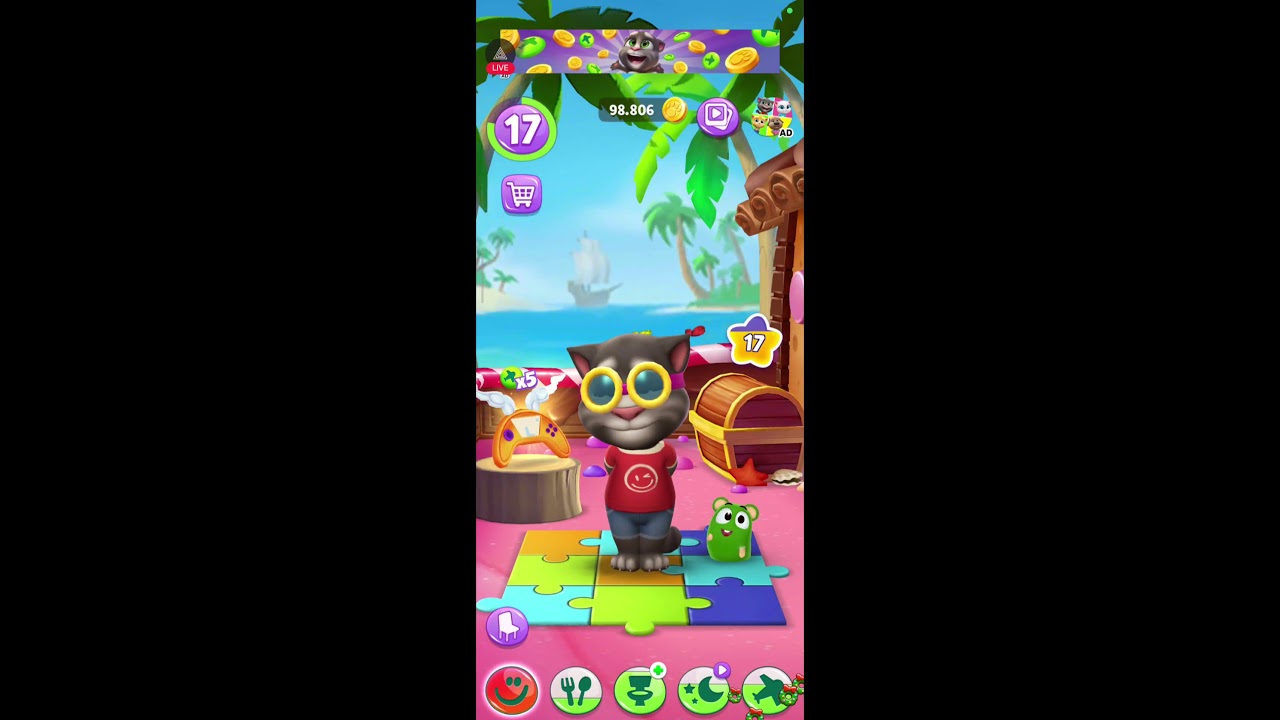 My Talking Tom - LIVE 🔴 (Part 5)