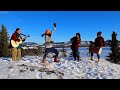 Bhangra dancing to celtic music in the yukon wilderness is the mashup we didnt know we needed