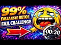 EL 99% FALLA ESTE RETO 99% NIVEL IMPOSIBLE #shorts