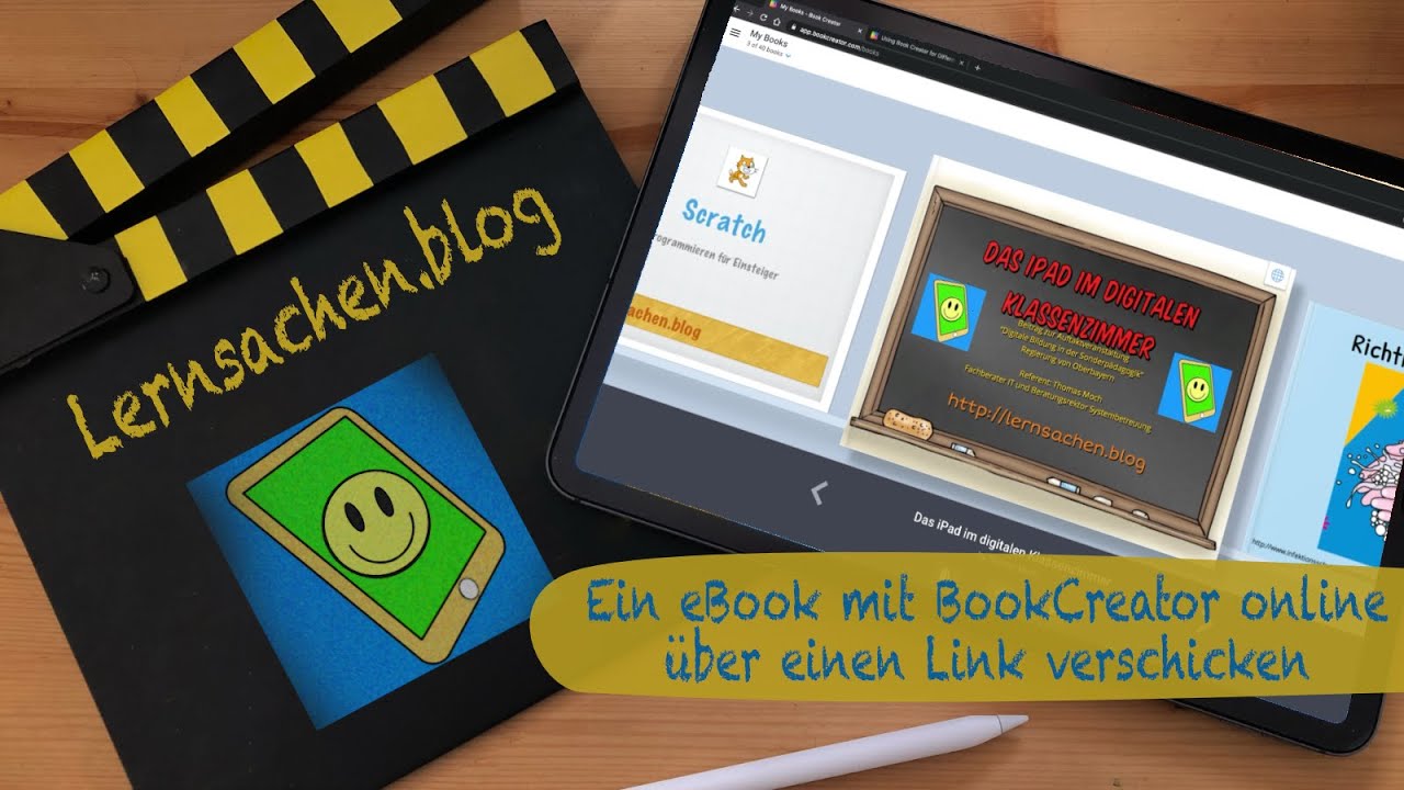 Ein Ebook Mit Bookcreator Online Erstellen Per Link Verschicken Und Im Browser Lesen Youtube