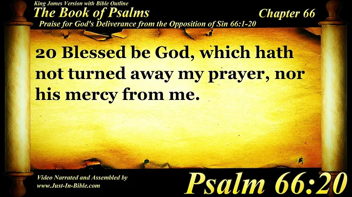 The Book of Psalms | Psalm 66 | Bible Book #19 | The Holy Bible KJV Read Along Audio/Video/Text