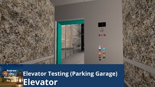 Otis elevator at Elevator Testing | Roblox (Parking Garage)