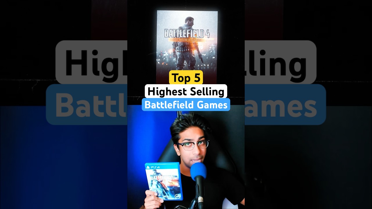 Пять самых продаваемых игр серии Battlefield 🔫