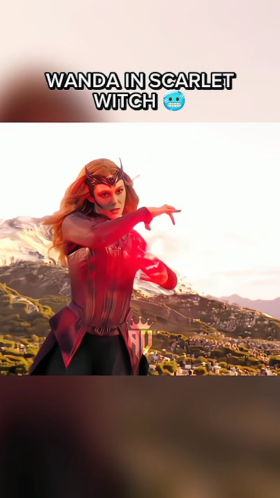 WANDA IN AVENGERS INFINITY WAR AND ENDGAME VS SCARLET WITCH #shorts #marvel #mcu #avengers
