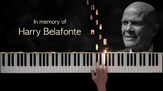 Harry Belafonte − Day-O (The Banana Boat Song) − Piano Cover + Sheet Music