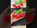 How to Make DIY Cherry Craft 🍒 | Easy Handmade Decoration Idea #homemadedecor #shorts #diy