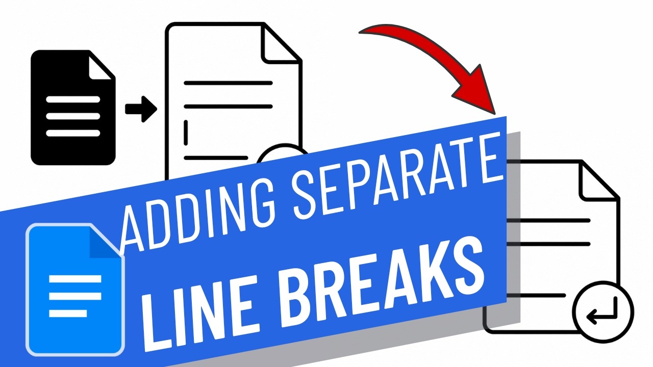 How To Line Split How to add a Separating Line Break in google docs - YouTube