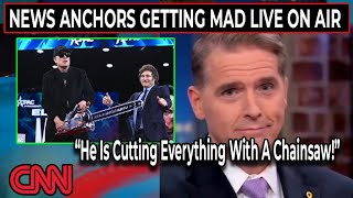 The Best New CNN / MSNBC Meltdown Moments Of Getting Mad At Donald Trump In February