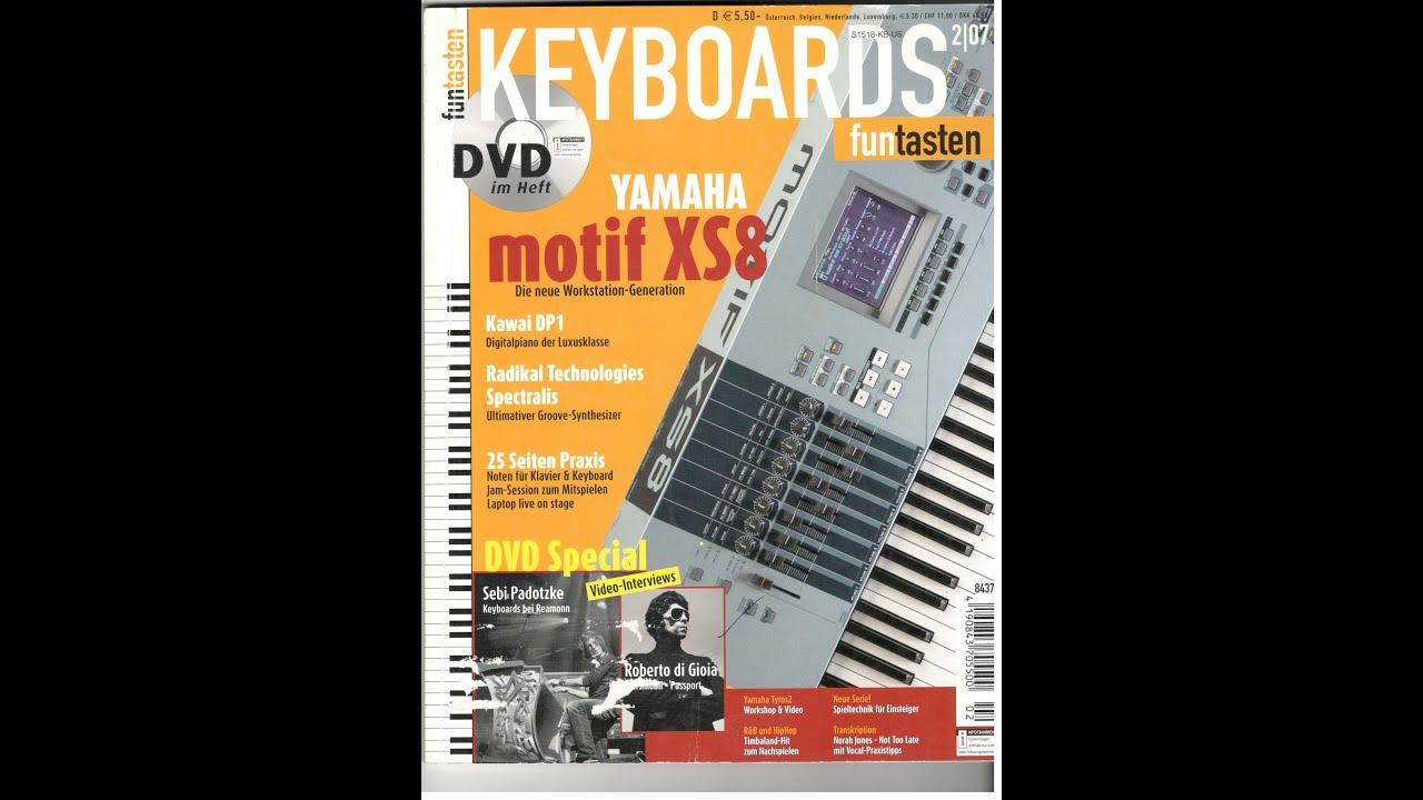„Nu-Jazz-Electro-Funk“ - Praxis-Workshop, Fachzeitschrift „Keyboards“ (2/07)