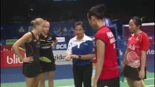 BCA Indonesia Open 2016 | Badminton QF M1-WD | Nur/Pra vs Mus/Piek