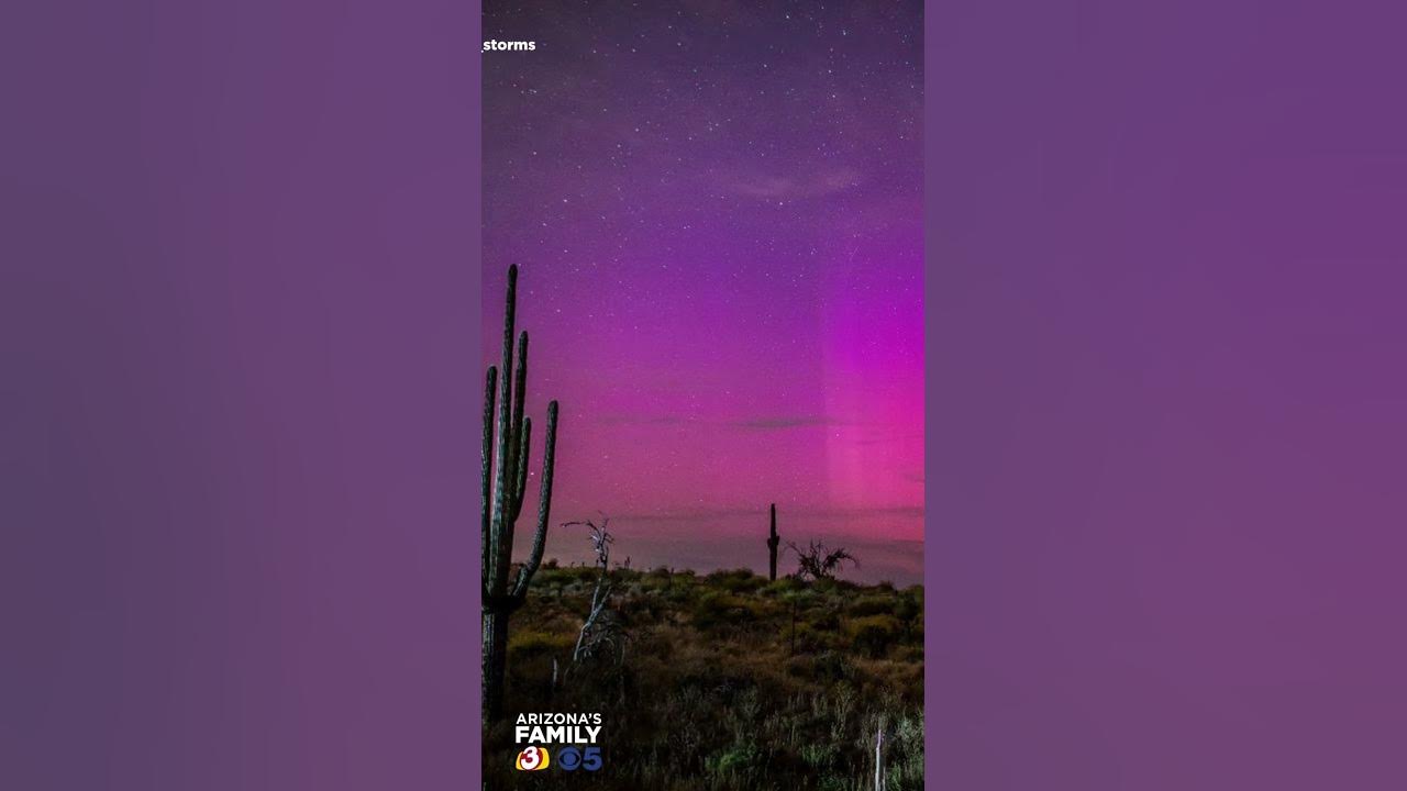 Northern Lights over Arizona! YouTube