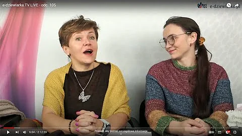 e-dziewiarka TV LIVE - odc. 105