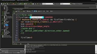 GameMaker How to Space Game 03 Bullets Relative Motion Wealth