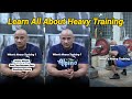 Learn all about heavy training  mukesh gahlot youtube.s