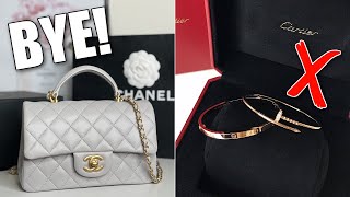 👋🏼11 Luxury Items I SOLD recently and WHY. Chanel, Cartier, Dior etc!