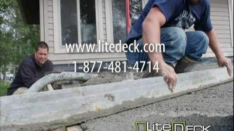 LiteDeck WRS (Wood Rib System)