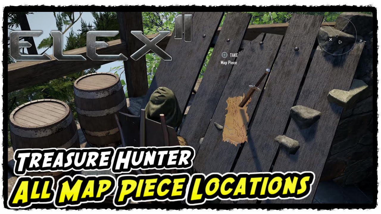 Guide – Elex 2 All Map Piece Locations – Treasure Hunter Trophy / Achievement Guide
