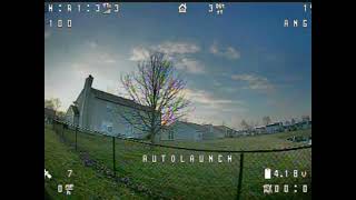 Inav 7 autolaunch failures on a Baby AR wing pro